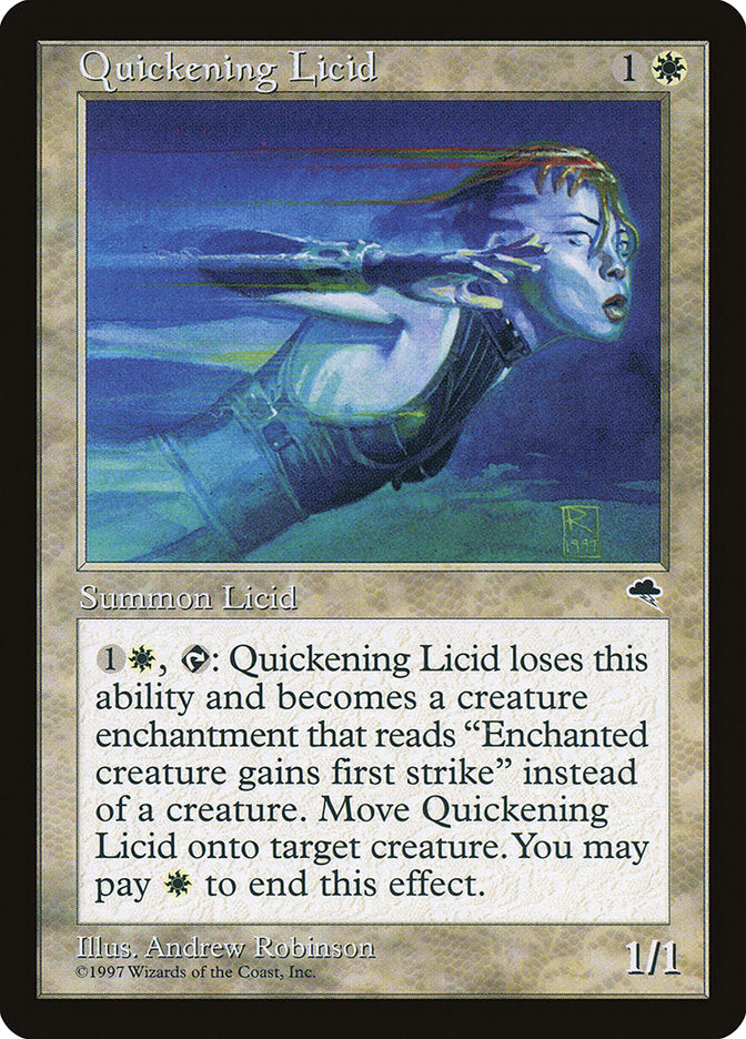 Quickening Licid [Tempest] - Magic: The Gathering - Card Brawlers | Quebec | Canada |