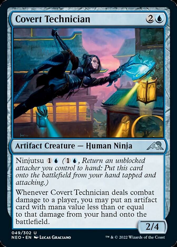 Covert Technician [Kamigawa: Neon Dynasty] - Magic: The Gathering - Card Brawlers | Quebec | Canada |