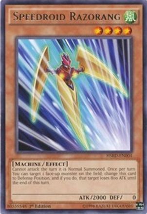 Speedroid Razorang [HSRD-EN004] Rare - Yu-Gi-Oh! - Card Brawlers | Quebec | Canada |
