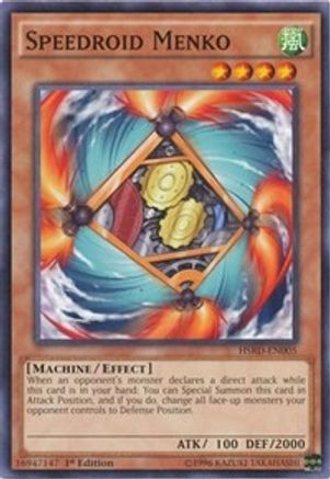 Speedroid Menko [HSRD-EN005] Common - Yu-Gi-Oh! - Card Brawlers | Quebec | Canada |