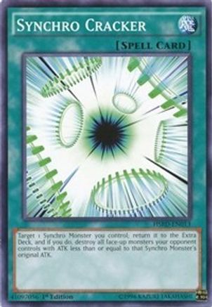 Synchro Cracker [HSRD-EN013] Common - Yu-Gi-Oh! - Card Brawlers | Quebec | Canada |