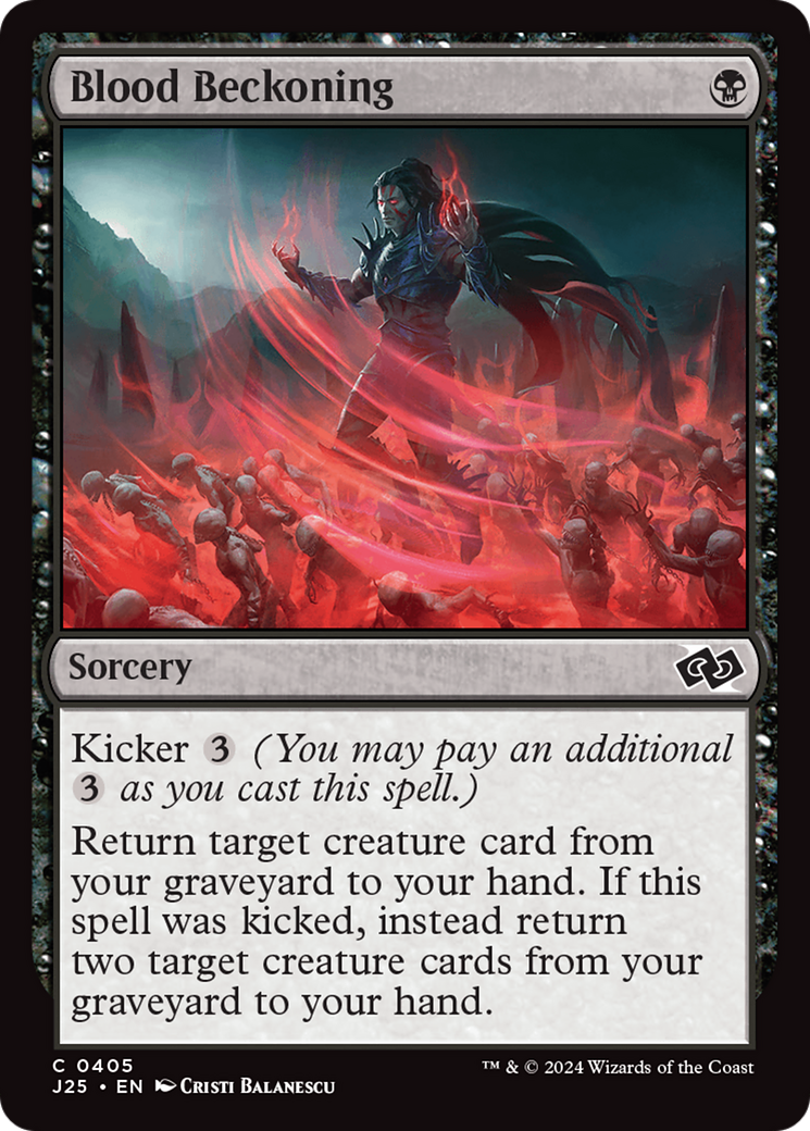 Blood Beckoning [Foundations Jumpstart] - Magic: The Gathering - Card Brawlers | Quebec | Canada |