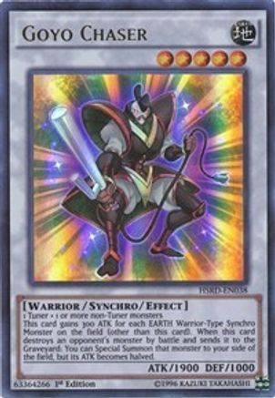 Goyo Chaser [HSRD-EN038] Ultra Rare - Yu-Gi-Oh! - Card Brawlers | Quebec | Canada |