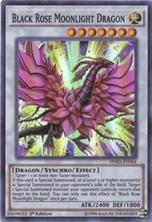 Black Rose Moonlight Dragon [HSRD-EN044] Super Rare - Yu-Gi-Oh! - Card Brawlers | Quebec | Canada |