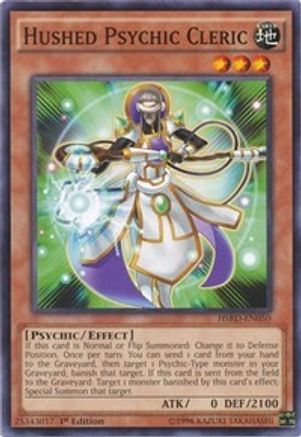 Hushed Psychic Cleric [HSRD-EN050] Common - Yu-Gi-Oh! - Card Brawlers | Quebec | Canada |