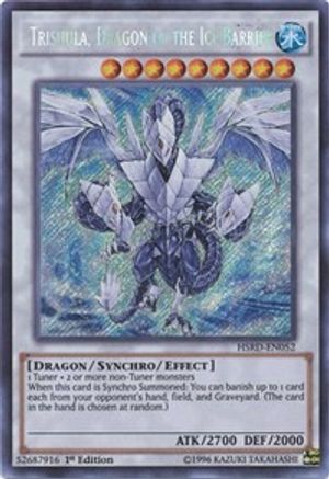 Trishula, Dragon of the Ice Barrier [HSRD-EN052] Secret Rare - Yu-Gi-Oh! - Card Brawlers | Quebec | Canada |