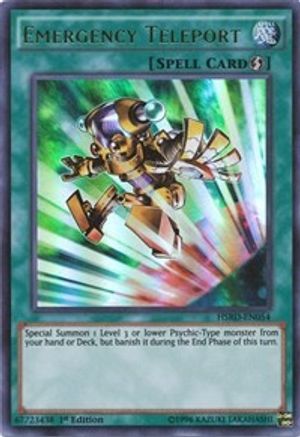 Emergency Teleport [HSRD-EN054] Ultra Rare - Yu-Gi-Oh! - Card Brawlers | Quebec | Canada |