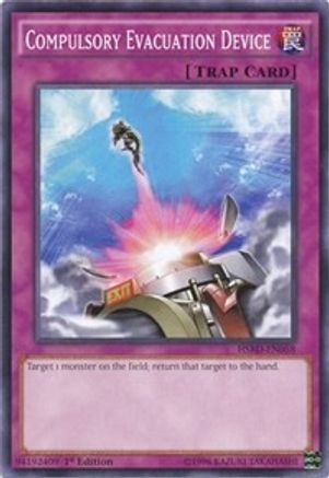 Compulsory Evacuation Device [HSRD-EN058] Common - Yu-Gi-Oh! - Card Brawlers | Quebec | Canada |