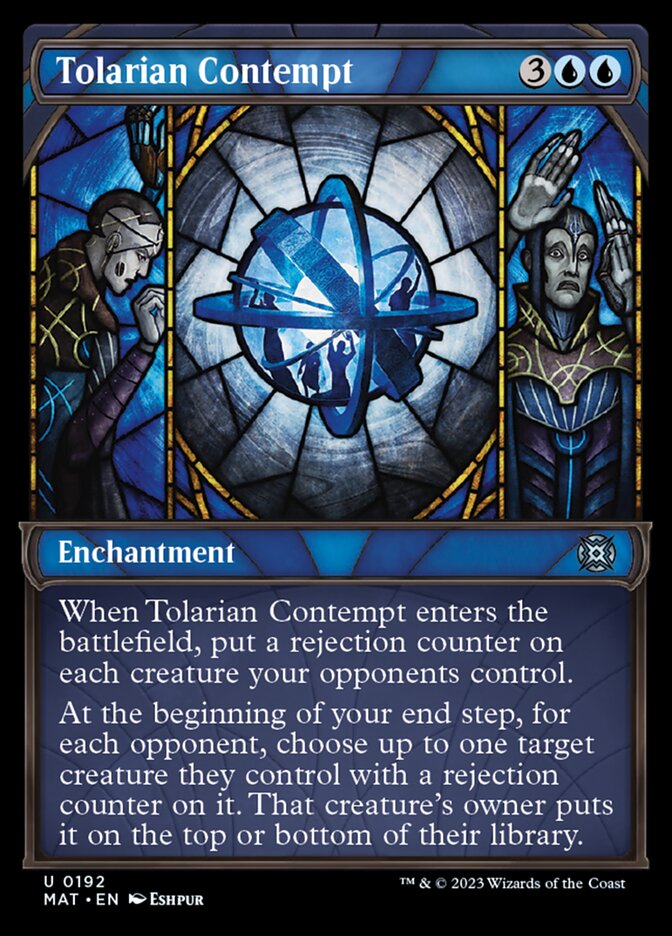 Tolarian Contempt (Showcase Halo Foil) [March of the Machine: The Aftermath] - Magic: The Gathering - Card Brawlers | Quebec | Canada |
