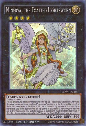 Minerva, the Exalted Lightsworn [YCSW-EN008] Super Rare - Yu-Gi-Oh! - Card Brawlers | Quebec | Canada |