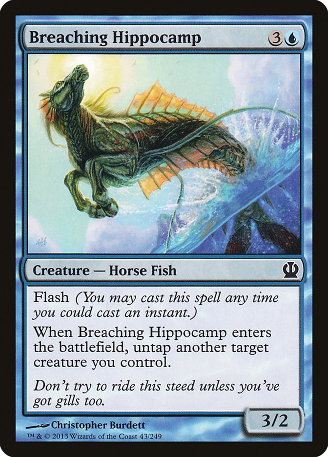 Breaching Hippocamp [Theros] - Magic: The Gathering - Card Brawlers | Quebec | Canada |