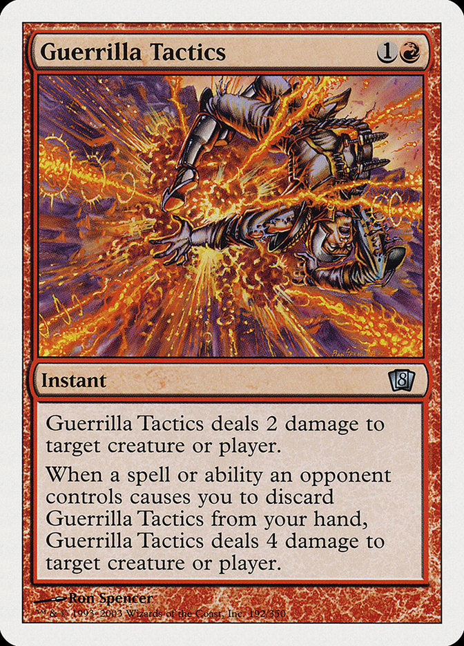 Guerrilla Tactics [Eighth Edition] - Magic: The Gathering - Card Brawlers | Quebec | Canada |