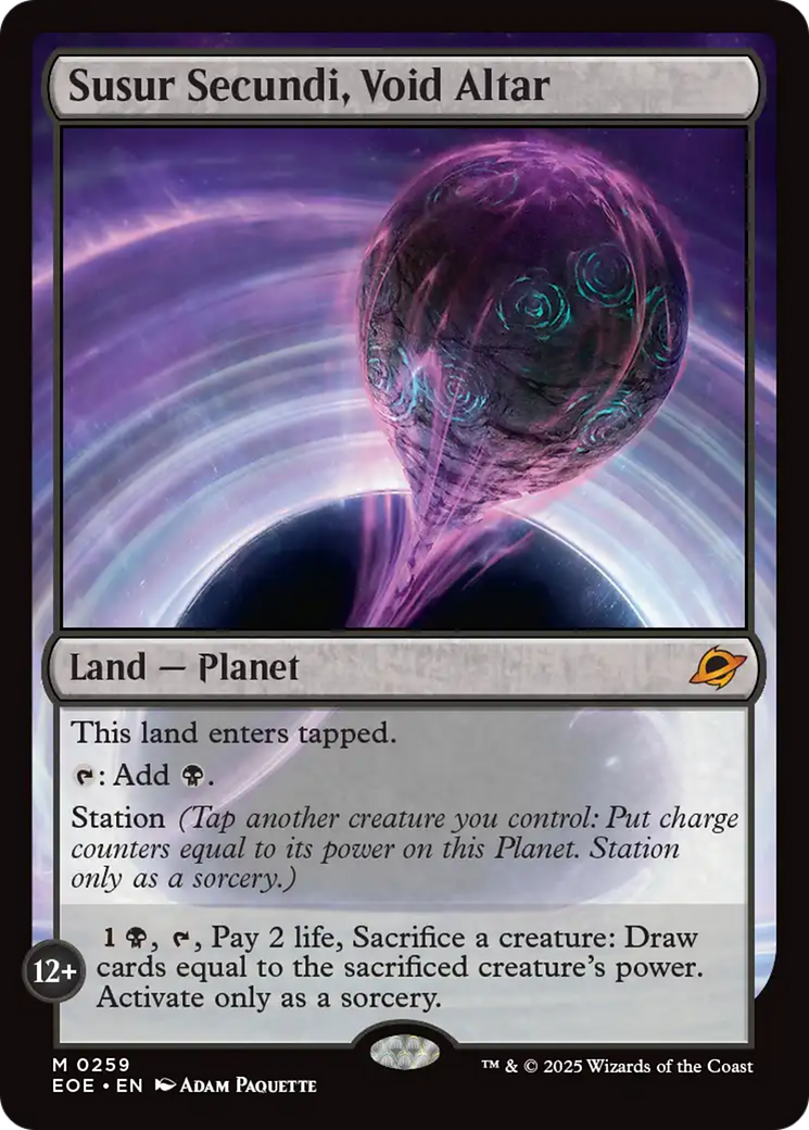 Susur Secundi, Void Altar [Edge of Eternities] - Magic: The Gathering - Card Brawlers | Quebec | Canada |