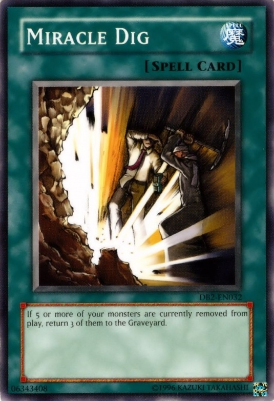Miracle Dig [DB2-EN032] Common - Yu-Gi-Oh! - Card Brawlers | Quebec | Canada |