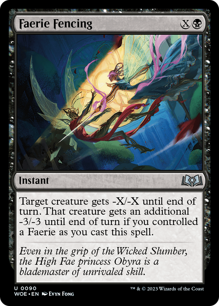 Faerie Fencing [Wilds of Eldraine] - Magic: The Gathering - Card Brawlers | Quebec | Canada |