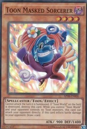 Toon Masked Sorcerer [AP08-EN006] Super Rare - Yu-Gi-Oh! - Card Brawlers | Quebec | Canada |