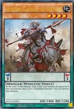 Samurai Cavalry of Reptier (ENSP1) [DOCS-ENSP1] Ultra Rare - Yu-Gi-Oh! - Card Brawlers | Quebec | Canada |