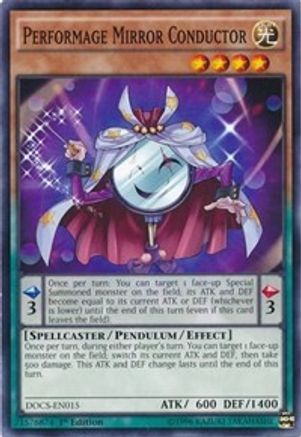 Performage Mirror Conductor [DOCS-EN015] Common - Yu-Gi-Oh! - Card Brawlers | Quebec | Canada |