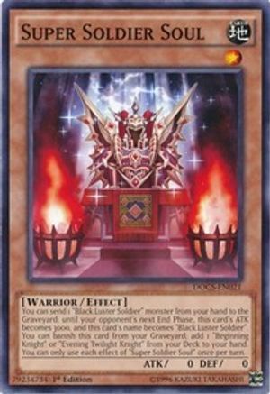 Super Soldier Soul [DOCS-EN021] Common - Yu-Gi-Oh! - Card Brawlers | Quebec | Canada |