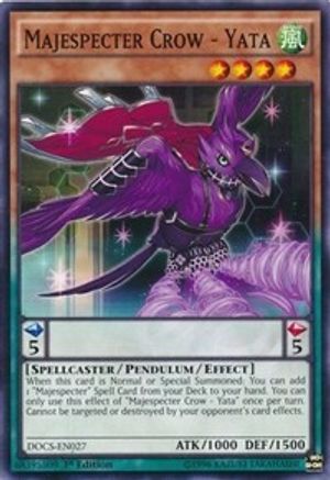 Majespecter Crow - Yata [DOCS-EN027] Common - Yu-Gi-Oh! - Card Brawlers | Quebec | Canada |