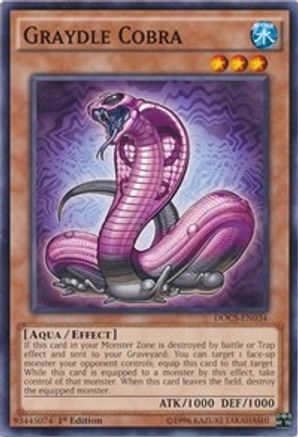 Graydle Cobra [DOCS-EN034] Common - Yu-Gi-Oh! - Card Brawlers | Quebec | Canada |