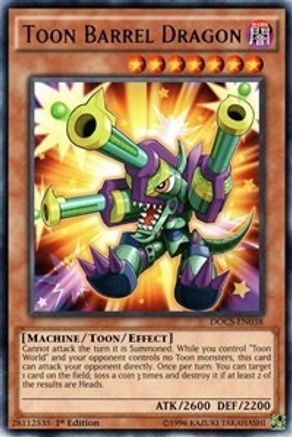 Toon Barrel Dragon [DOCS-EN038] Rare - Yu-Gi-Oh! - Card Brawlers | Quebec | Canada |