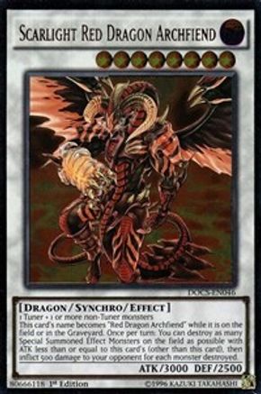 Scarlight Red Dragon Archfiend (UTR) [DOCS-EN046] Ultimate Rare