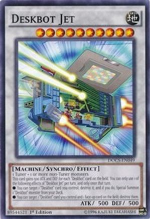 Deskbot Jet [DOCS-EN049] Common - Yu-Gi-Oh! - Card Brawlers | Quebec | Canada |
