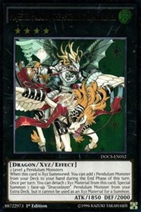 Majester Paladin, the Ascending Dracoslayer (UTR) [DOCS-EN052] Ultimate Rare - Yu-Gi-Oh! - Card Brawlers | Quebec | Canada |