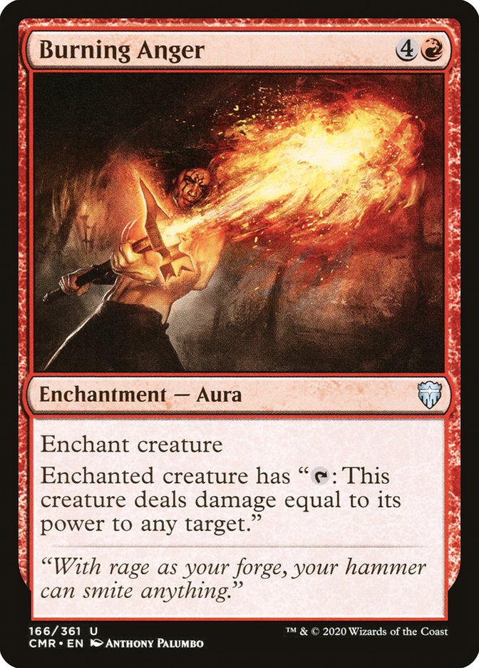 Burning Anger [Commander Legends] - Magic: The Gathering - Card Brawlers | Quebec | Canada |