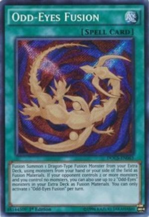 Odd-Eyes Fusion [DOCS-EN063] Secret Rare - Yu-Gi-Oh! - Card Brawlers | Quebec | Canada |