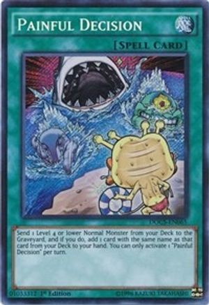 Painful Decision [DOCS-EN065] Secret Rare - Yu-Gi-Oh! - Card Brawlers | Quebec | Canada |