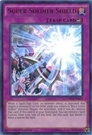 Super Soldier Shield [DOCS-EN071] Ultra Rare - Yu-Gi-Oh! - Card Brawlers | Quebec | Canada |