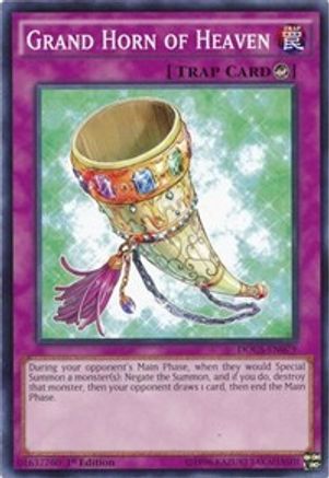 Grand Horn of Heaven [DOCS-EN079] Common - Yu-Gi-Oh! - Card Brawlers | Quebec | Canada |