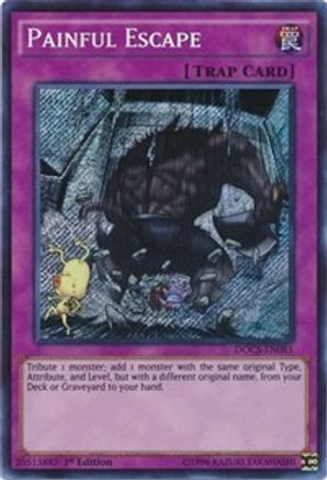 Painful Escape [DOCS-EN081] Secret Rare - Yu-Gi-Oh! - Card Brawlers | Quebec | Canada |