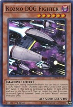 Kozmo DOG Fighter [DOCS-EN084] Super Rare - Yu-Gi-Oh! - Card Brawlers | Quebec | Canada |
