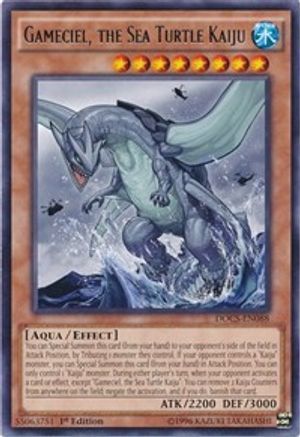 Gameciel, the Sea Turtle Kaiju [DOCS-EN088] Rare - Yu-Gi-Oh! - Card Brawlers | Quebec | Canada |