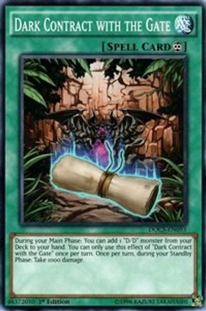 Dark Contract with the Gate [DOCS-EN093] Common - Yu-Gi-Oh! - Card Brawlers | Quebec | Canada |
