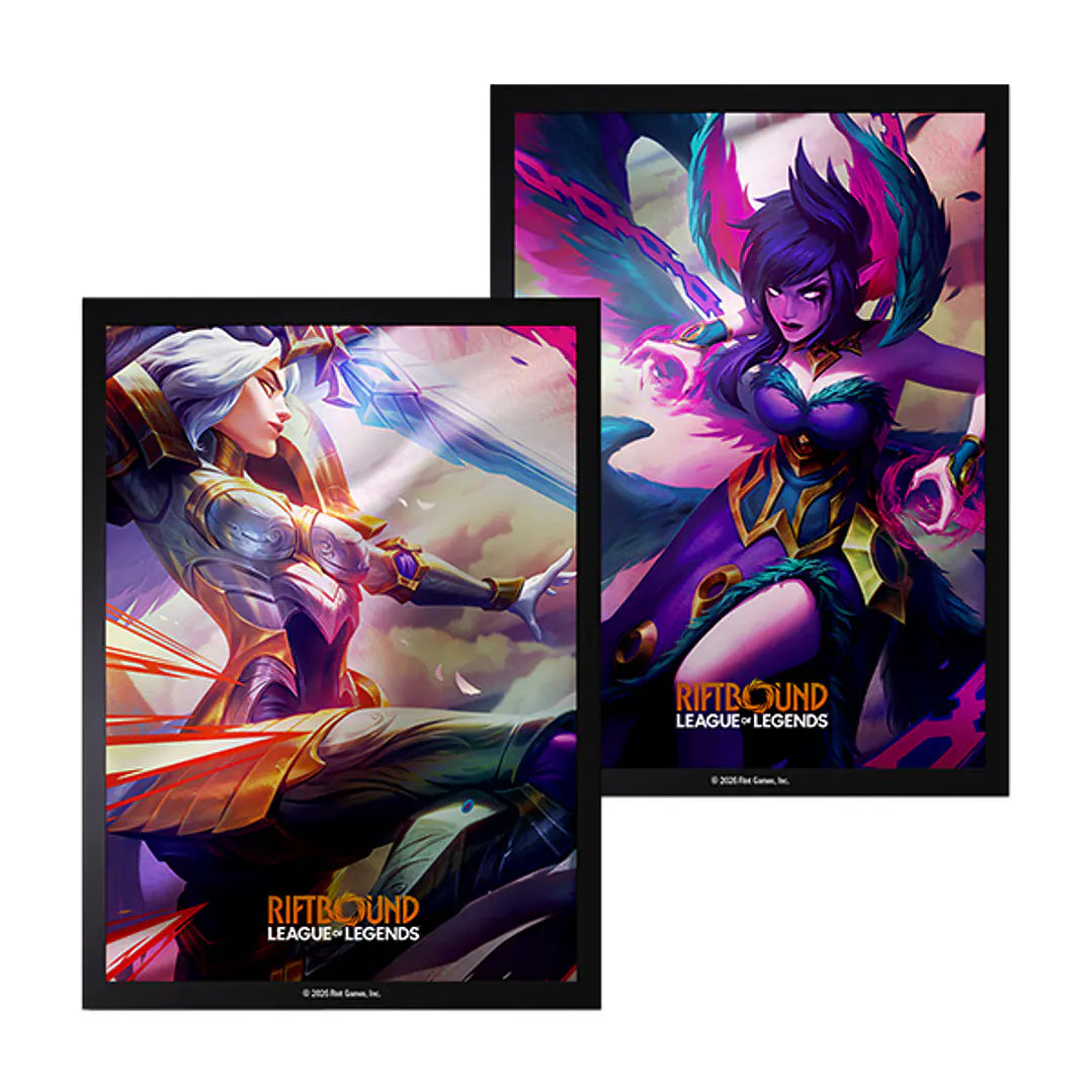 League of Legends: Riftbound TCG - Vendetta - 100ct Art Sleeves - Kayle vs Morgana