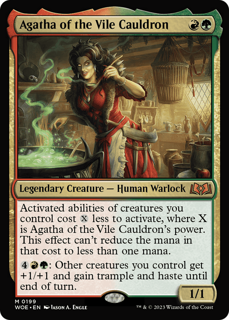 Agatha of the Vile Cauldron [Wilds of Eldraine] - Magic: The Gathering - Card Brawlers | Quebec | Canada |