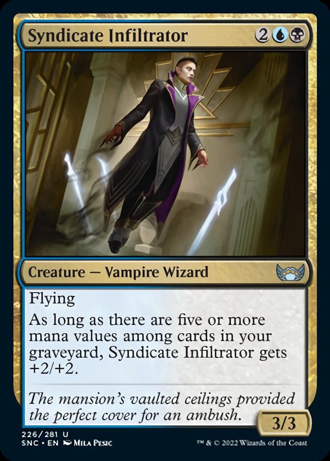 Syndicate Infiltrator [Streets of New Capenna] - Magic: The Gathering - Card Brawlers | Quebec | Canada |