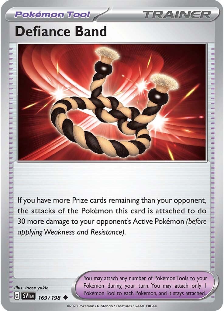 Defiance Band (169/198) [Scarlet & Violet: Base Set] - Pokémon - Card Brawlers | Quebec | Canada |
