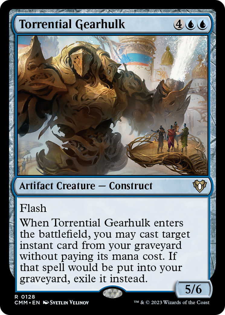 Torrential Gearhulk [Commander Masters] - Magic: The Gathering - Card Brawlers | Quebec | Canada |