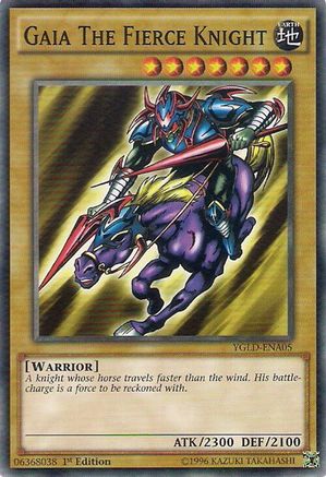 Gaia The Fierce Knight [YGLD-ENA05] Common - Yu-Gi-Oh! - Card Brawlers | Quebec | Canada |
