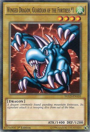 Winged Dragon, Guardian of the Fortress #1 [YGLD-ENA10] Common - Yu-Gi-Oh! - Card Brawlers | Quebec | Canada |