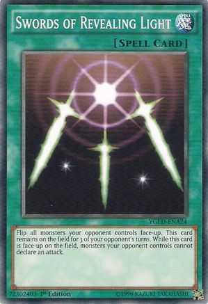 Swords of Revealing Light [YGLD-ENA24] Common - Yu-Gi-Oh! - Card Brawlers | Quebec | Canada |