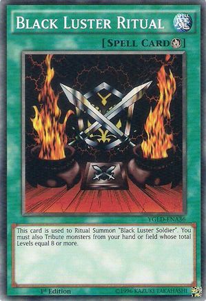 Black Luster Ritual [YGLD-ENA36] Common - Yu-Gi-Oh! - Card Brawlers | Quebec | Canada |