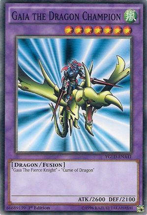 Gaia the Dragon Champion [YGLD-ENA41] Common - Yu-Gi-Oh! - Card Brawlers | Quebec | Canada |