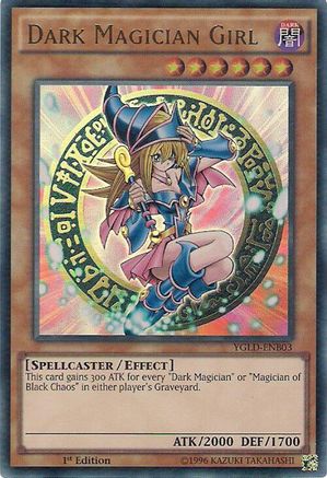 Dark Magician Girl [YGLD-ENB03] Ultra Rare - Yu-Gi-Oh! - Card Brawlers | Quebec | Canada |
