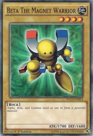 Beta The Magnet Warrior [YGLD-ENB12] Common - Yu-Gi-Oh! - Card Brawlers | Quebec | Canada |